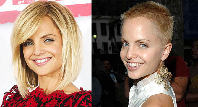 Women Celebrities With Shaved Heads 